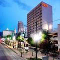 Exterior of Salt Lake Plaza Hotel SureStay Collection by Best Western