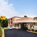 Exterior of Super 8 by Wyndham Lawrence KU