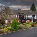 Exterior of Thatchers Hotel