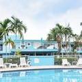 Exterior of The Bayside Inn & Marina
