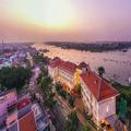 Exterior of Victoria Chau Doc Hotel