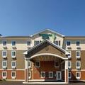 Exterior of Woodspring Suites Allentown