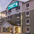 Exterior of Woodspring Suites Baton Rouge