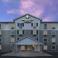 Exterior of Woodspring Suites Greenville Simpsonville
