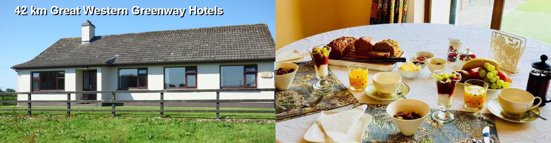 5 Best Hotels near 42 km Great Western Greenway