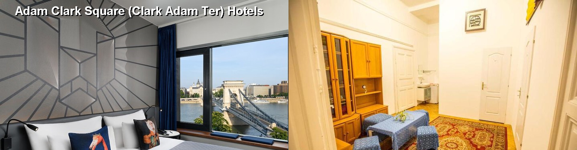 5 Best Hotels near Adam Clark Square (Clark Adam Ter)