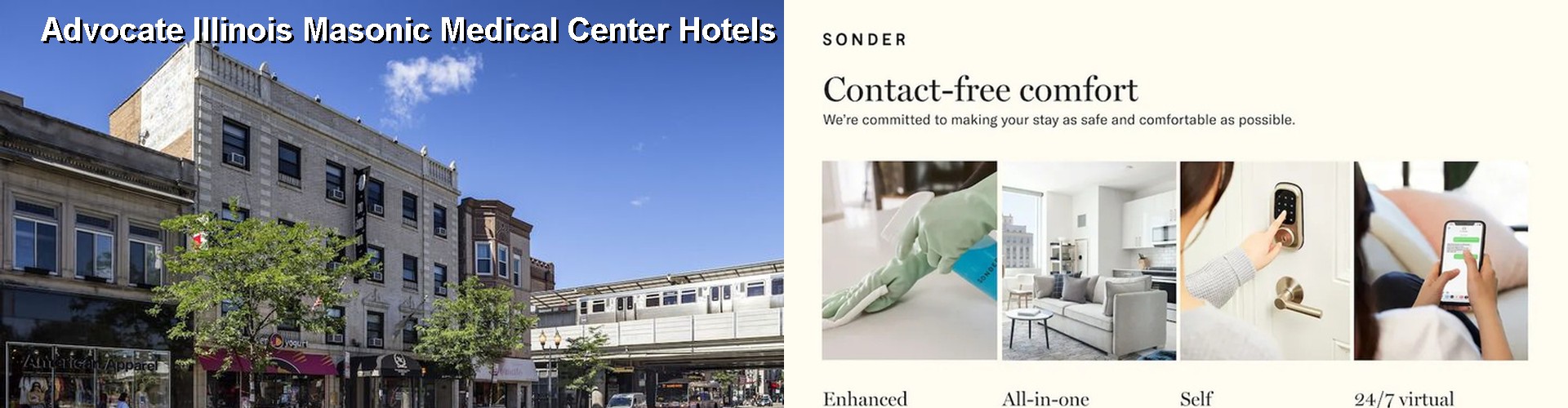 5 Best Hotels near Advocate Illinois Masonic Medical Center