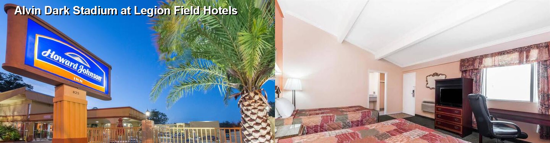 4 Best Hotels near Alvin Dark Stadium at Legion Field