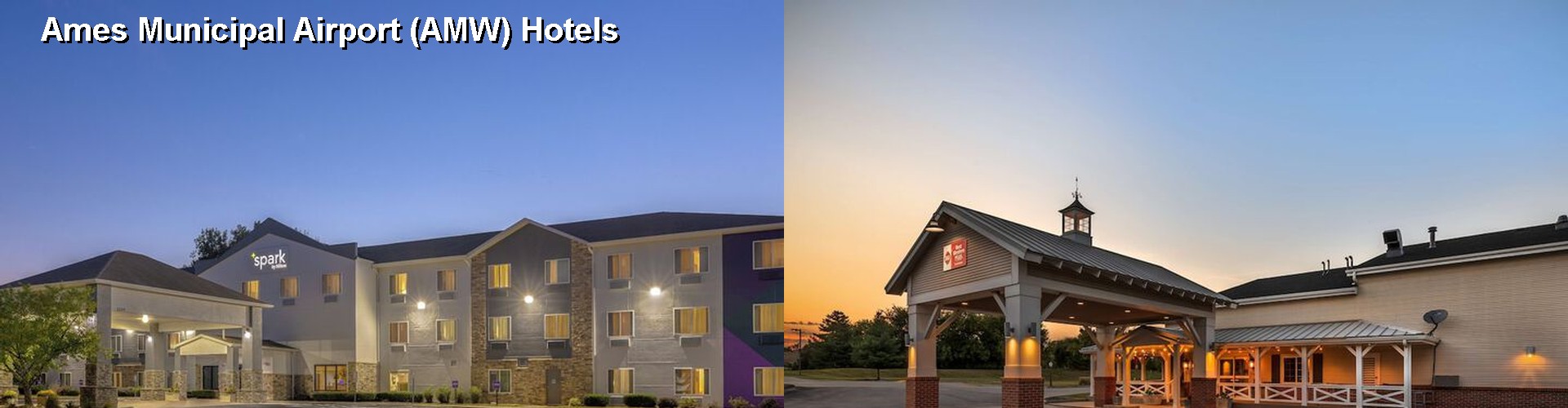 5 Best Hotels near Ames Municipal Airport (AMW)