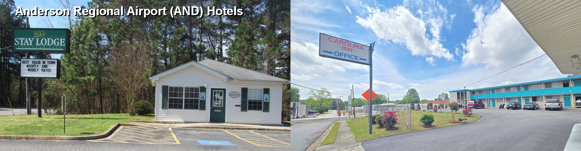 4 Best Hotels near Anderson Regional Airport (AND)