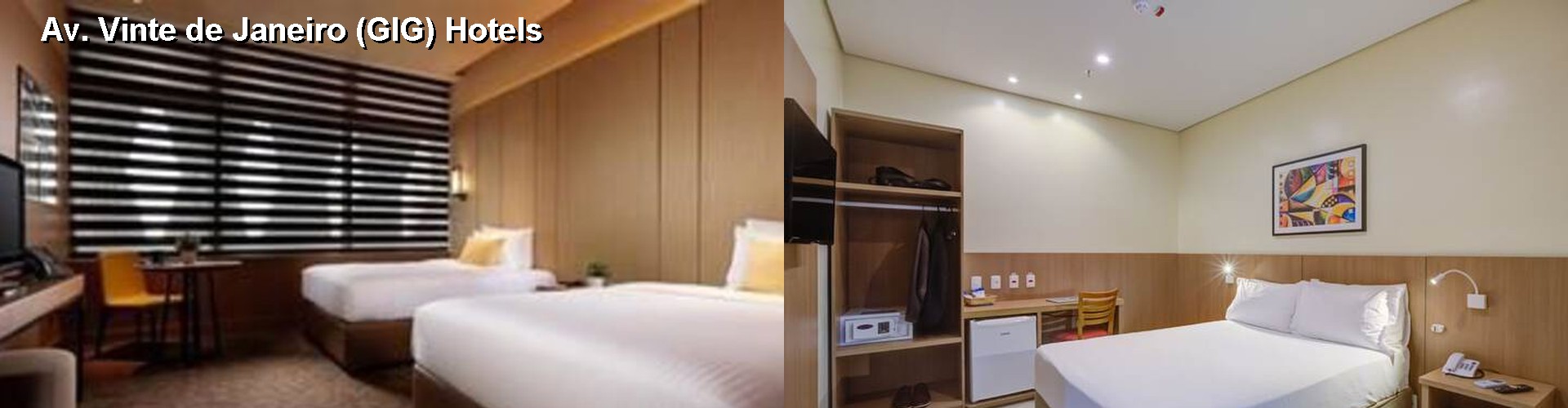 5 Best Hotels near Av. Vinte de Janeiro (GIG)