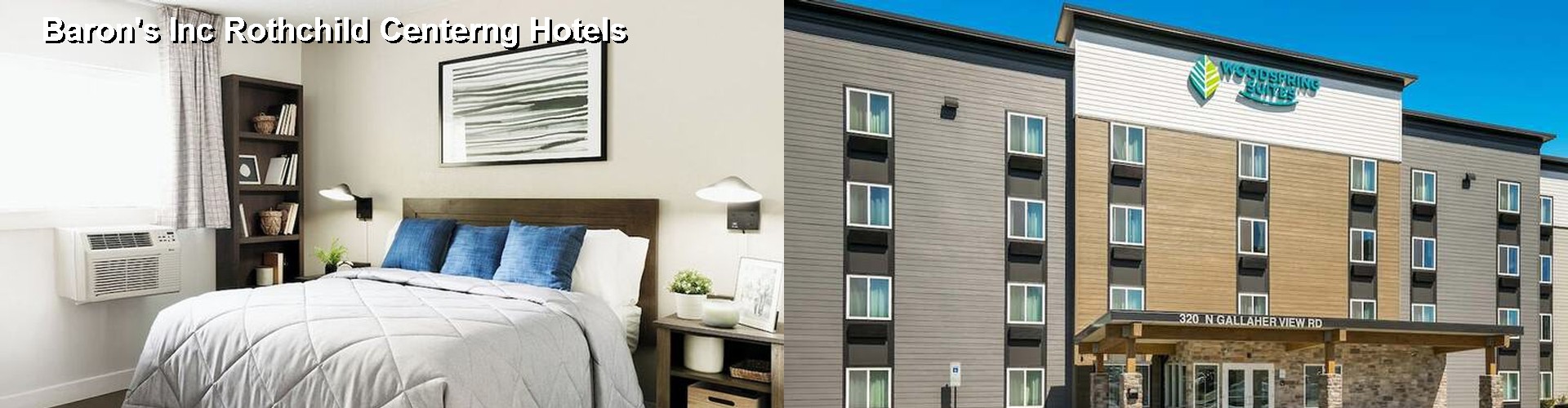 5 Best Hotels near Baron's Inc Rothchild Centerng
