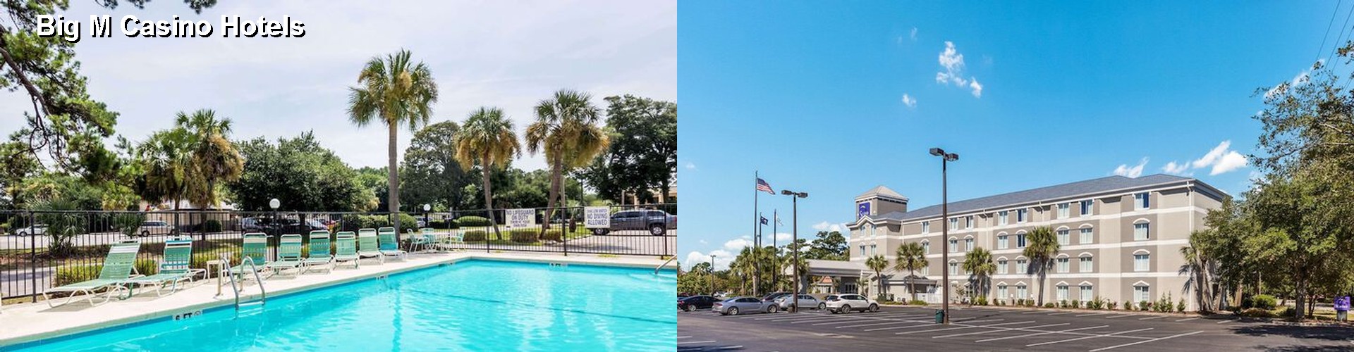 2 Best Hotels near Big M Casino