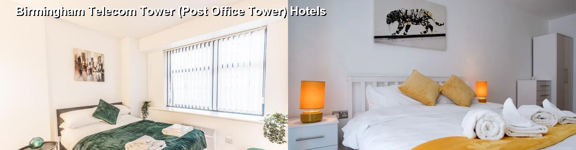 5 Best Hotels near Birmingham Telecom Tower (Post Office Tower)