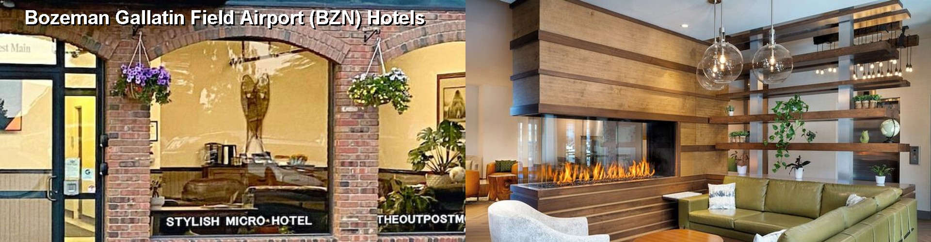4 Best Hotels near Bozeman Gallatin Field Airport (BZN)