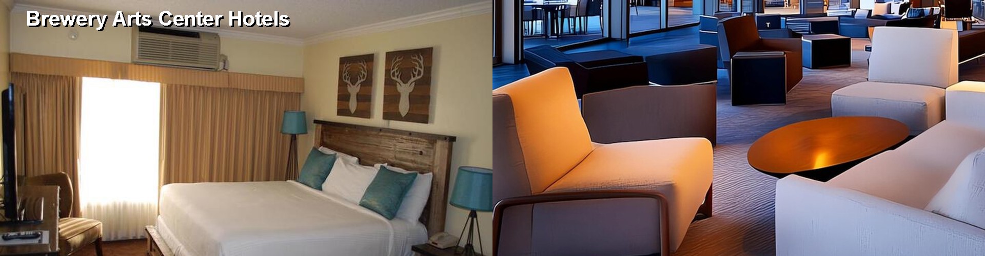 5 Best Hotels near Brewery Arts Center