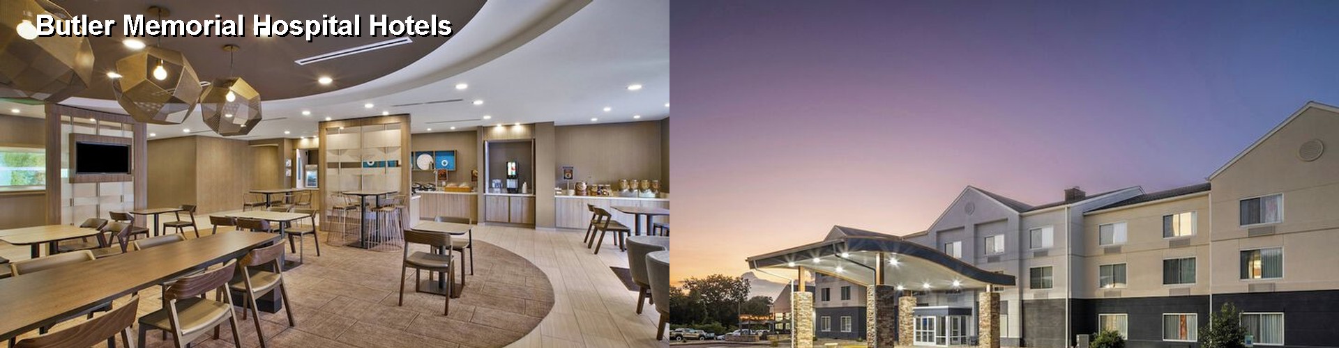 5 Best Hotels near Butler Memorial Hospital