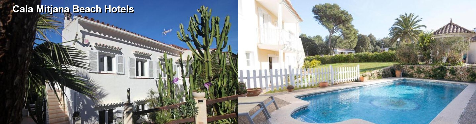 4 Best Hotels near Cala Mitjana Beach