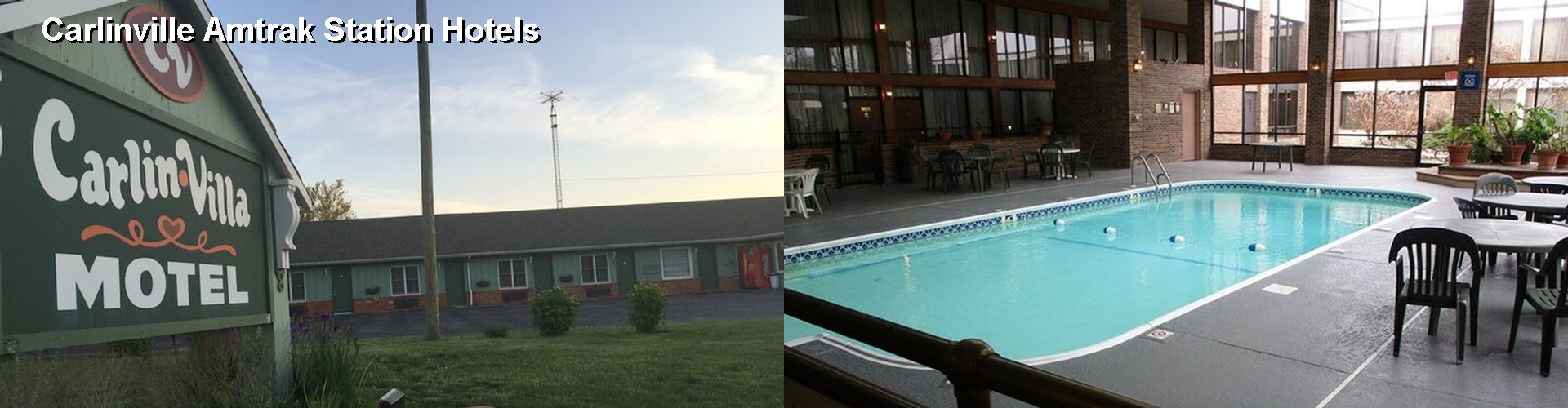 5 Best Hotels near Carlinville Amtrak Station