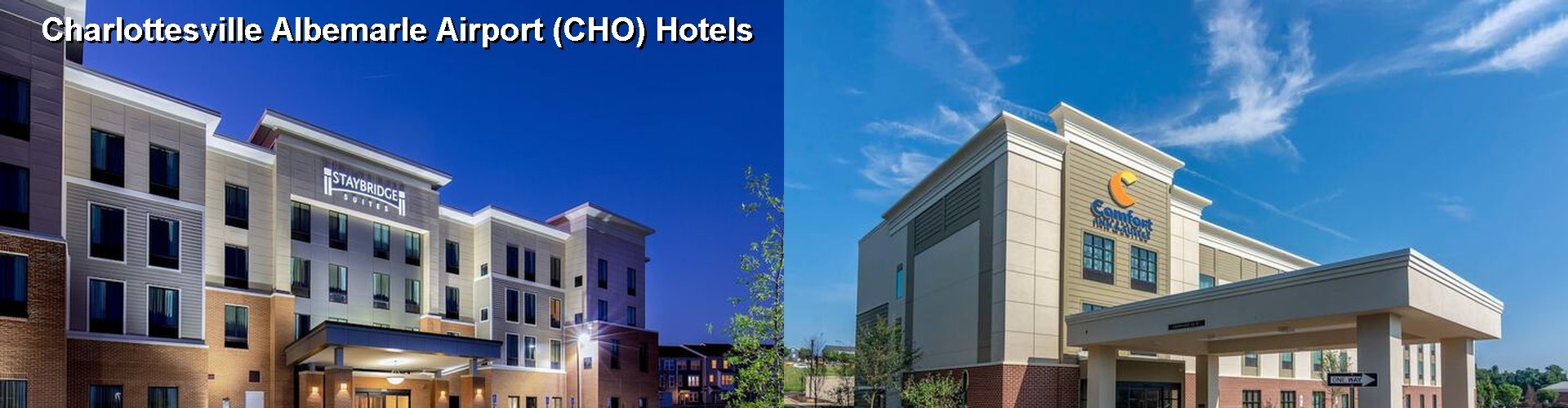 5 Best Hotels near Charlottesville Albemarle Airport (CHO)