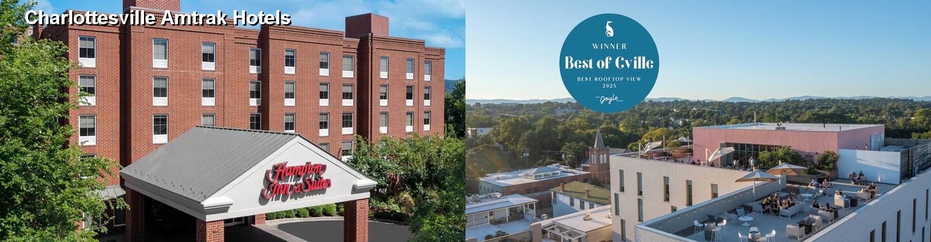 5 Best Hotels near Charlottesville Amtrak