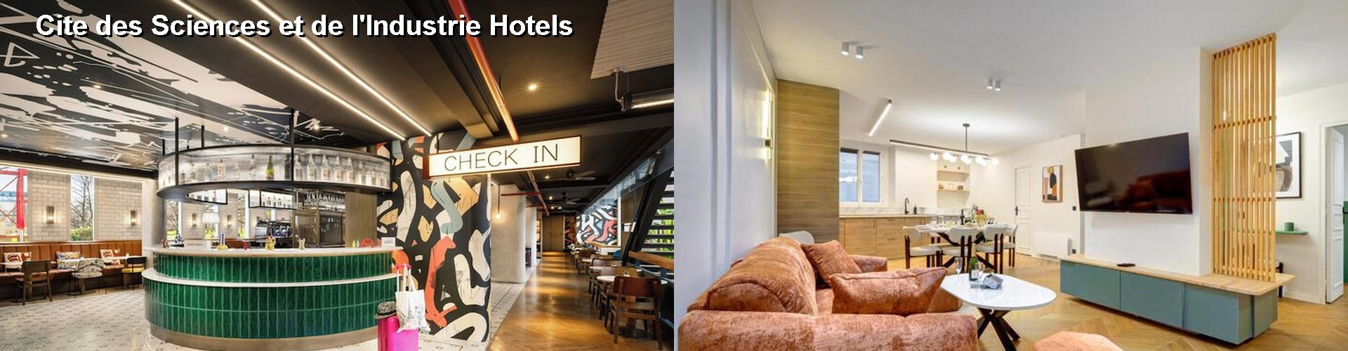 4 Best Hotels near Cite des Sciences et de l'Industrie