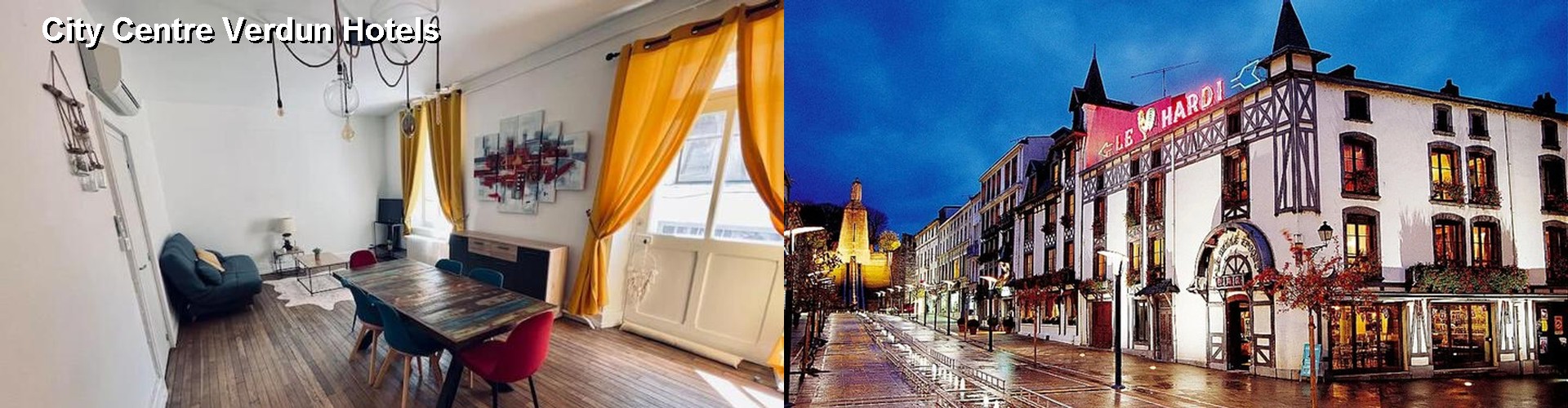 2 Best Hotels near City Centre Verdun