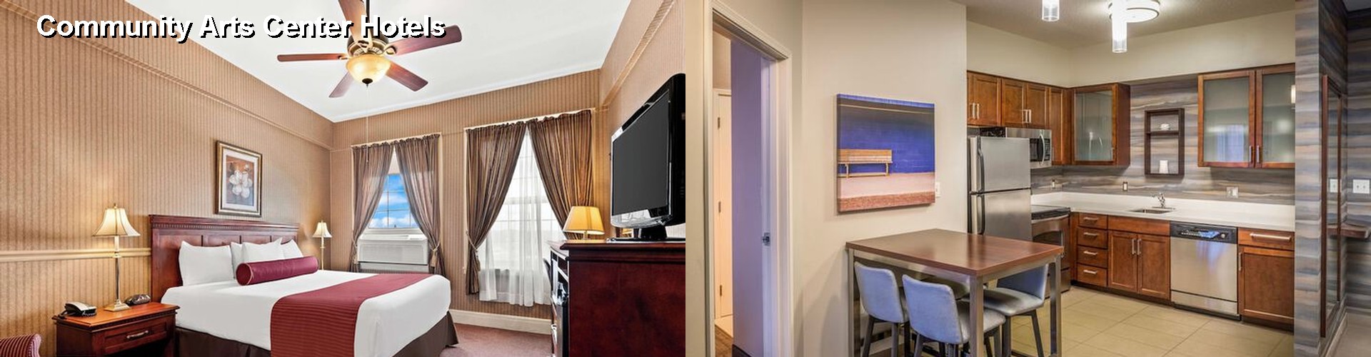 5 Best Hotels near Community Arts Center