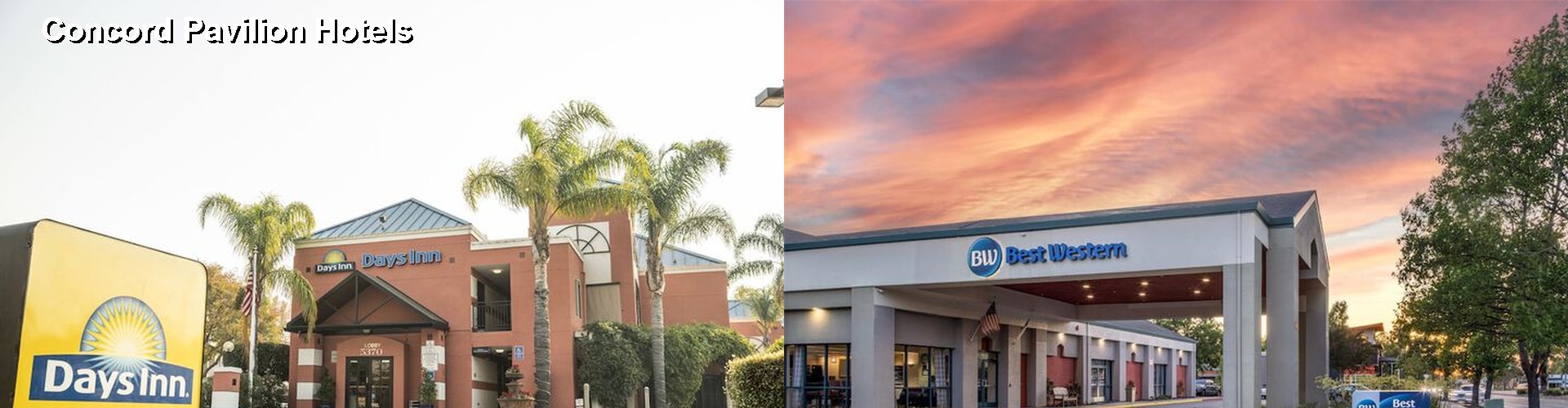 5 Best Hotels near Concord Pavilion