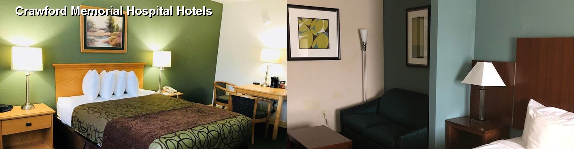 3 Best Hotels near Crawford Memorial Hospital
