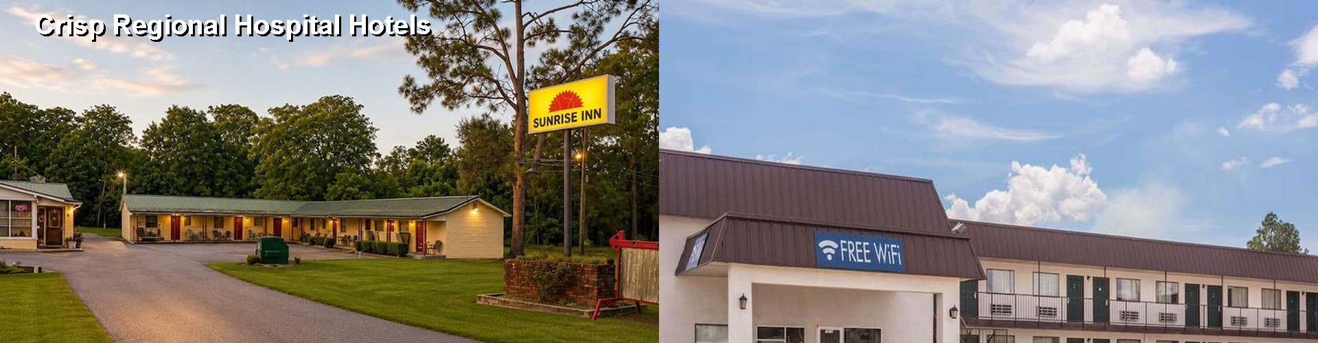 4 Best Hotels near Crisp Regional Hospital