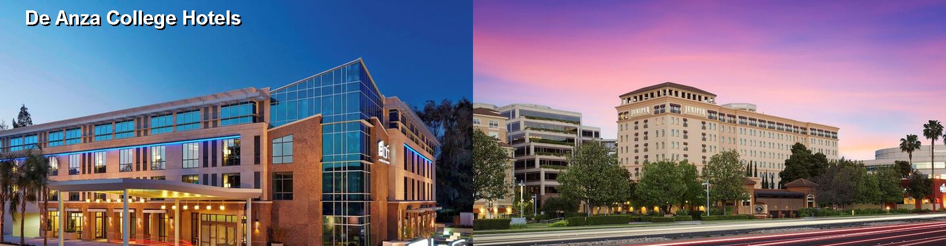 4 Best Hotels near De Anza College