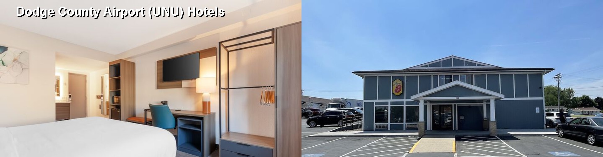 2 Best Hotels near Dodge County Airport (UNU)
