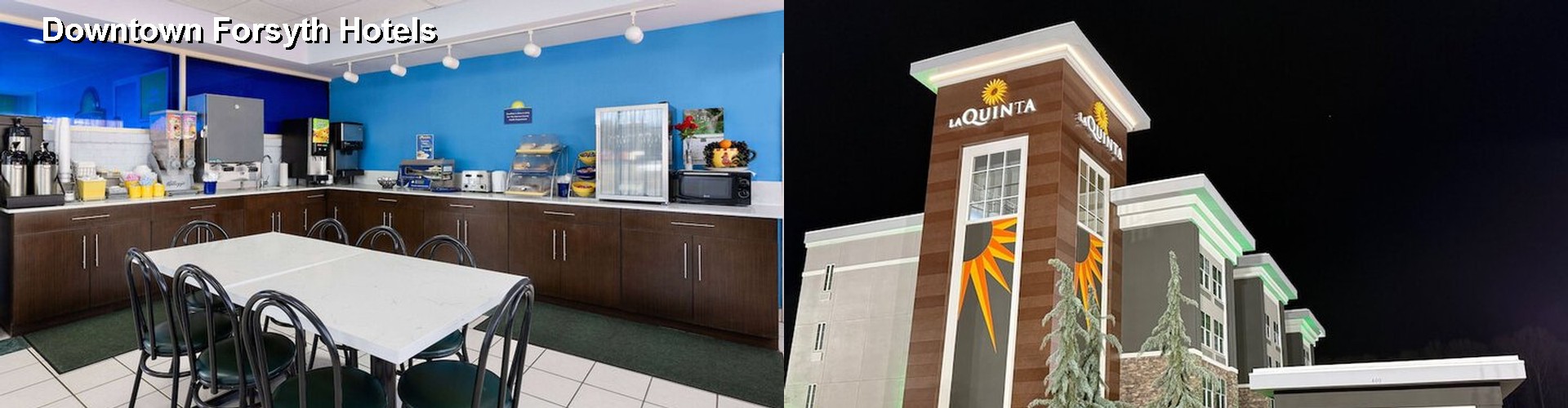 4 Best Hotels near Downtown Forsyth