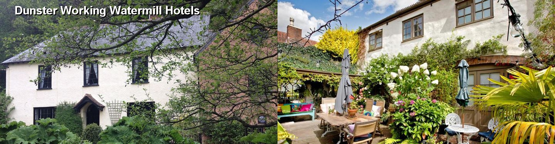 5 Best Hotels near Dunster Working Watermill