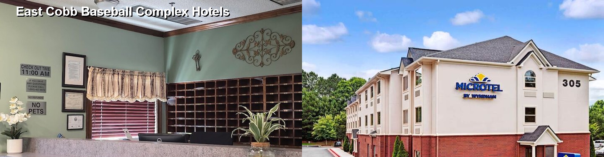 5 Best Hotels near East Cobb Baseball Complex
