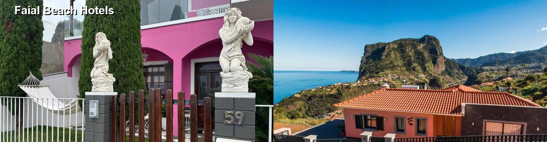 4 Best Hotels near Faial Beach