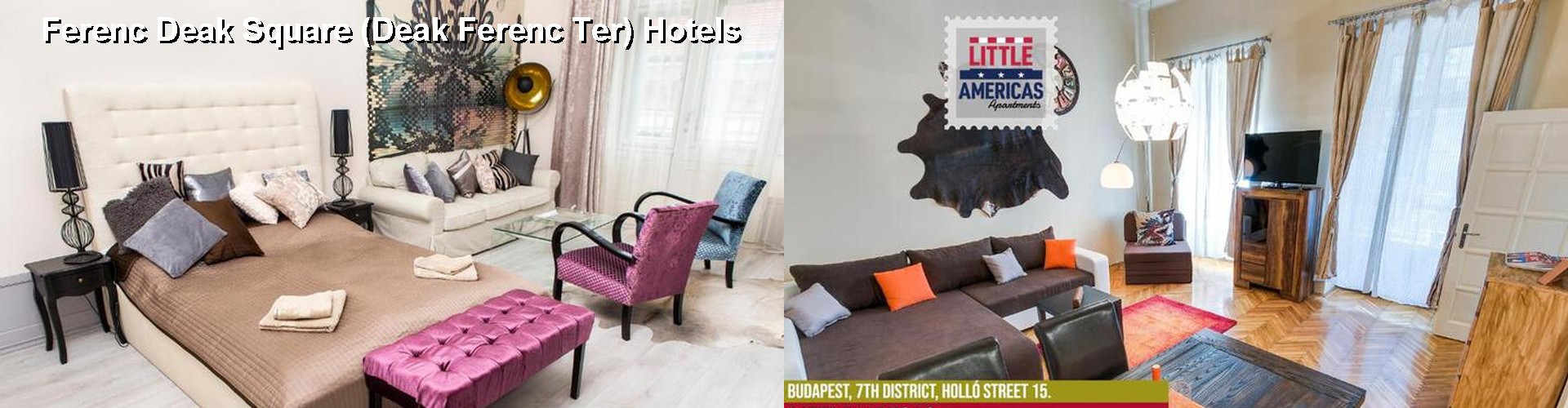 5 Best Hotels near Ferenc Deak Square (Deak Ferenc Ter)