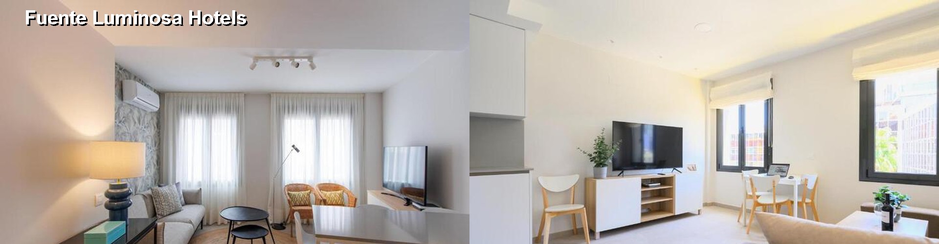 2 Best Hotels near Fuente Luminosa