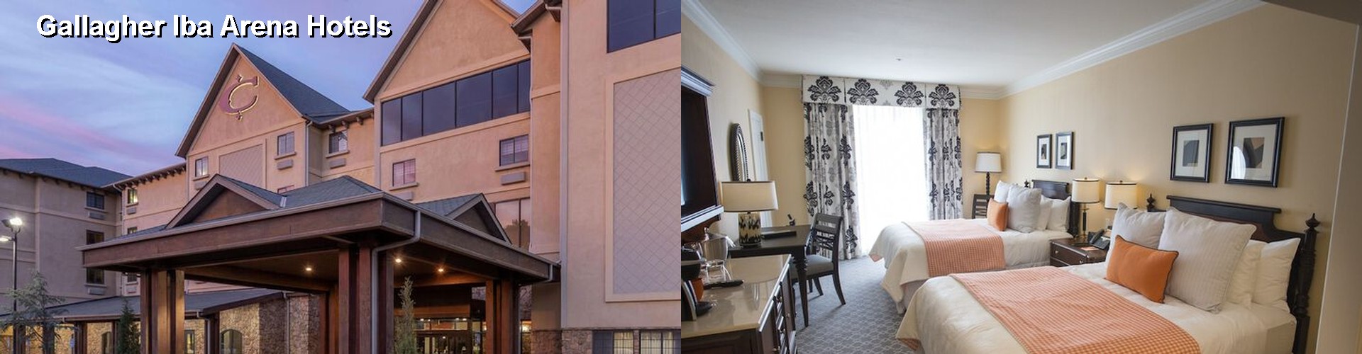 5 Best Hotels near Gallagher Iba Arena