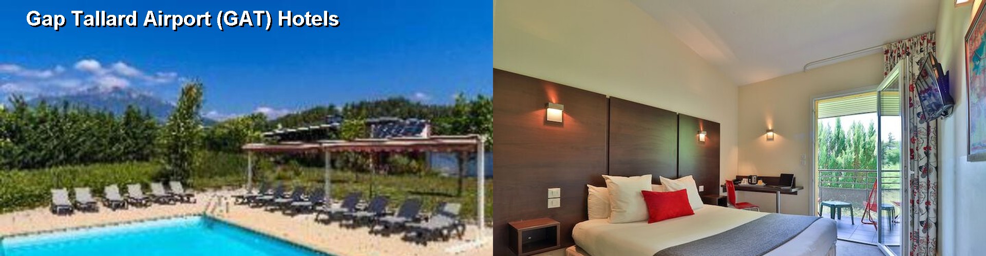 4 Best Hotels near Gap Tallard Airport (GAT)