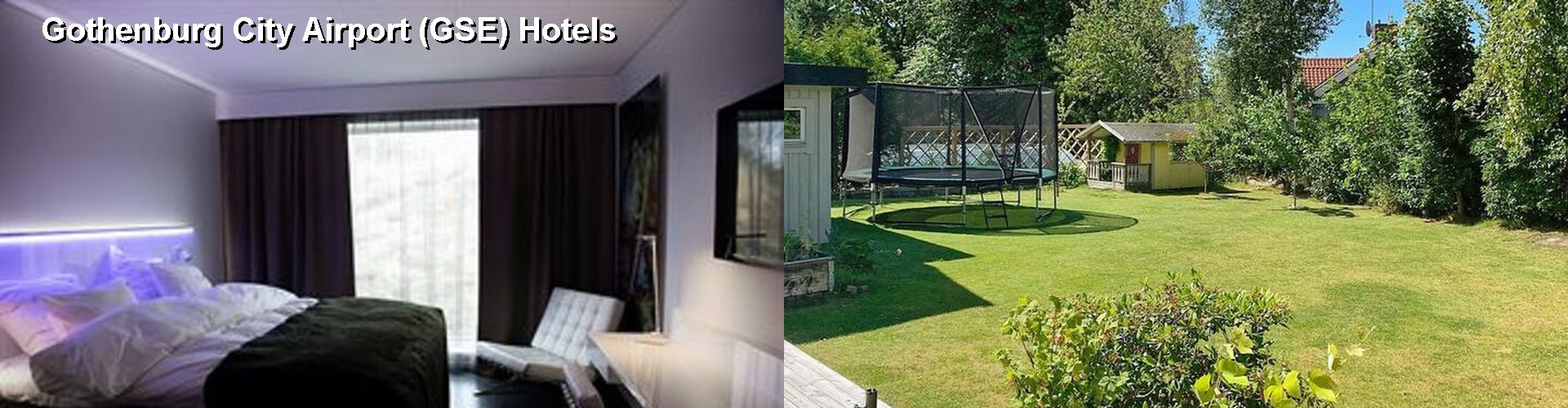 4 Best Hotels near Gothenburg City Airport (GSE)