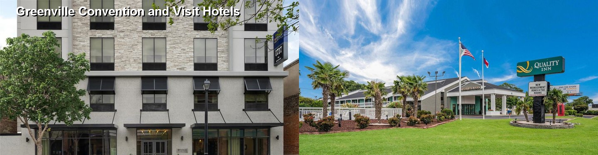 4 Best Hotels near Greenville Convention and Visit