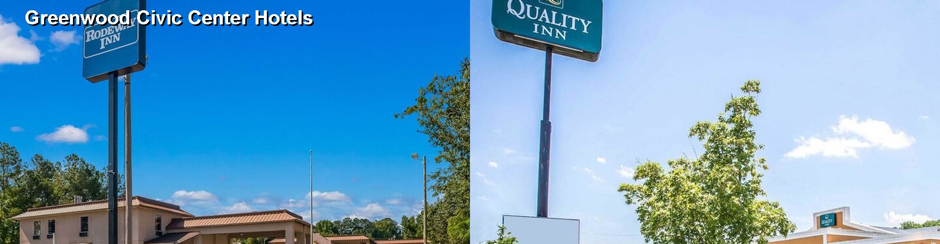 5 Best Hotels near Greenwood Civic Center