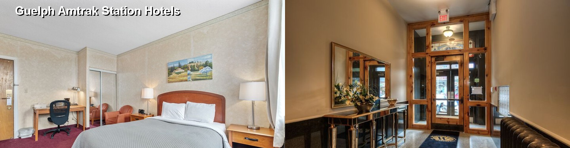 3 Best Hotels near Guelph Amtrak Station