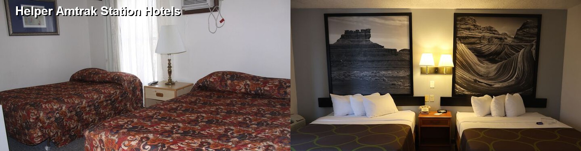2 Best Hotels near Helper Amtrak Station