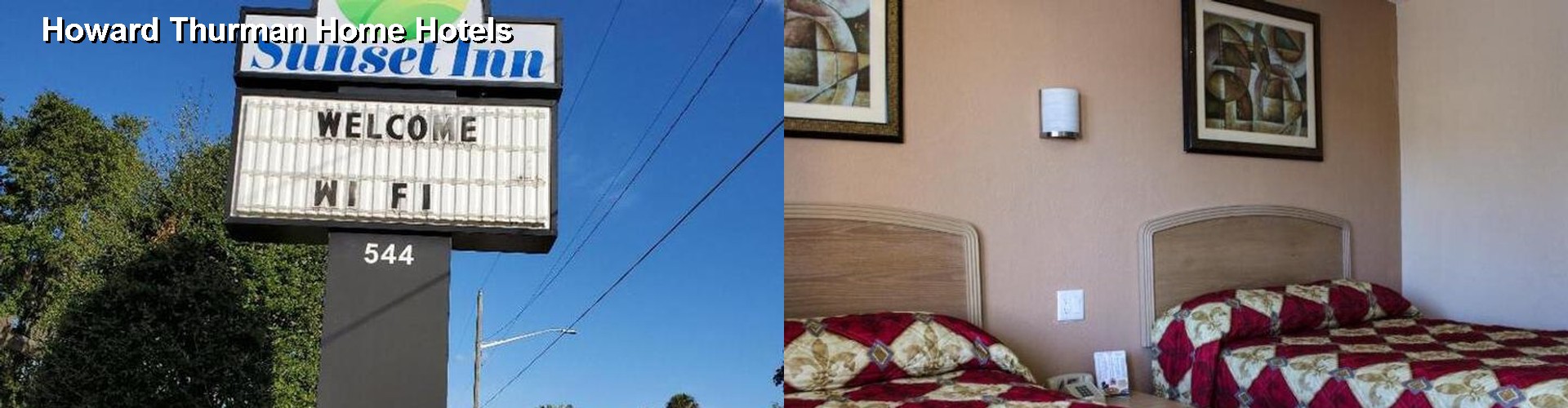 4 Best Hotels near Howard Thurman Home
