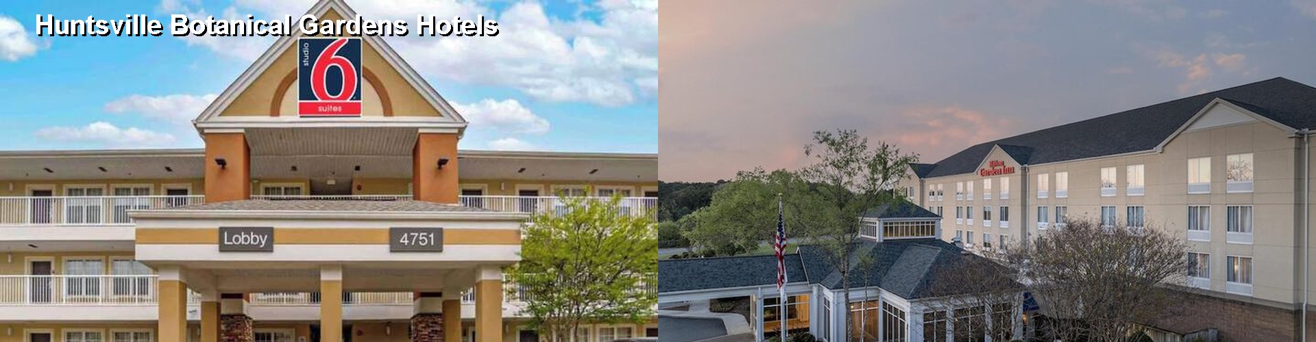 5 Best Hotels near Huntsville Botanical Gardens