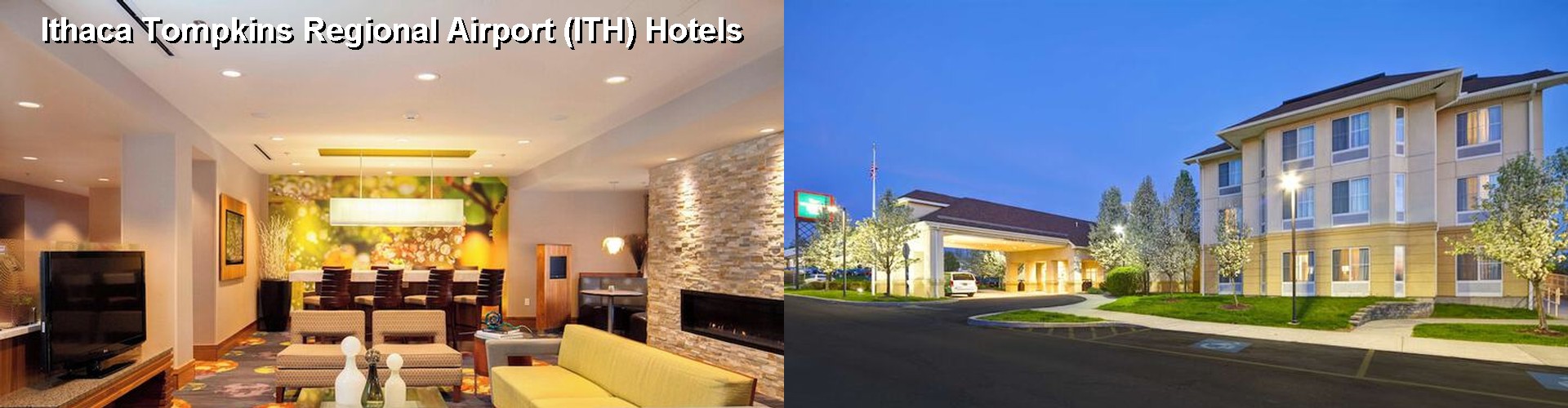 5 Best Hotels near Ithaca Tompkins Regional Airport (ITH)