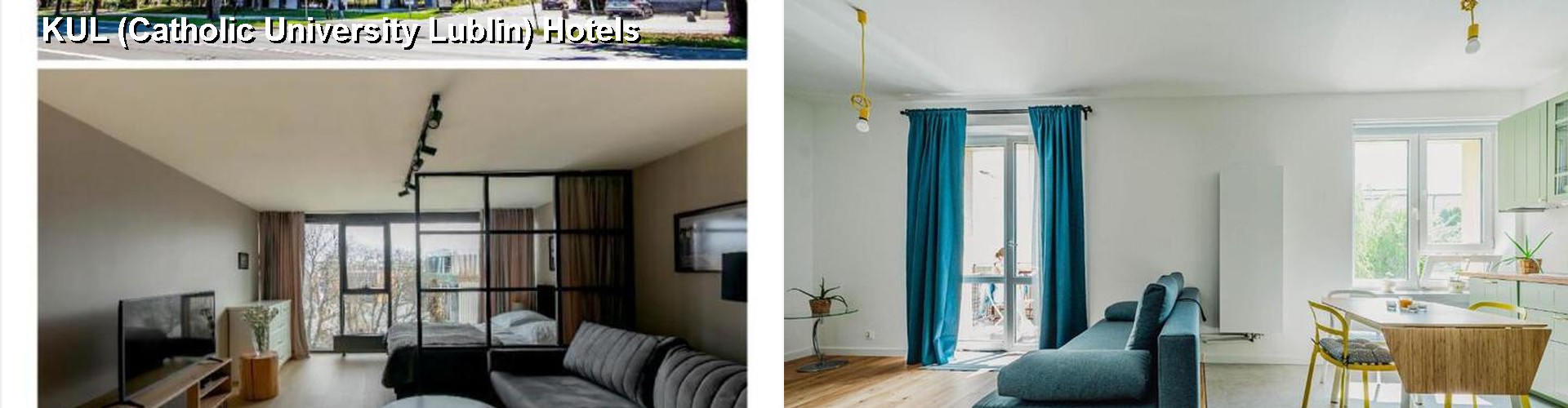 2 Best Hotels near KUL (Catholic University Lublin)